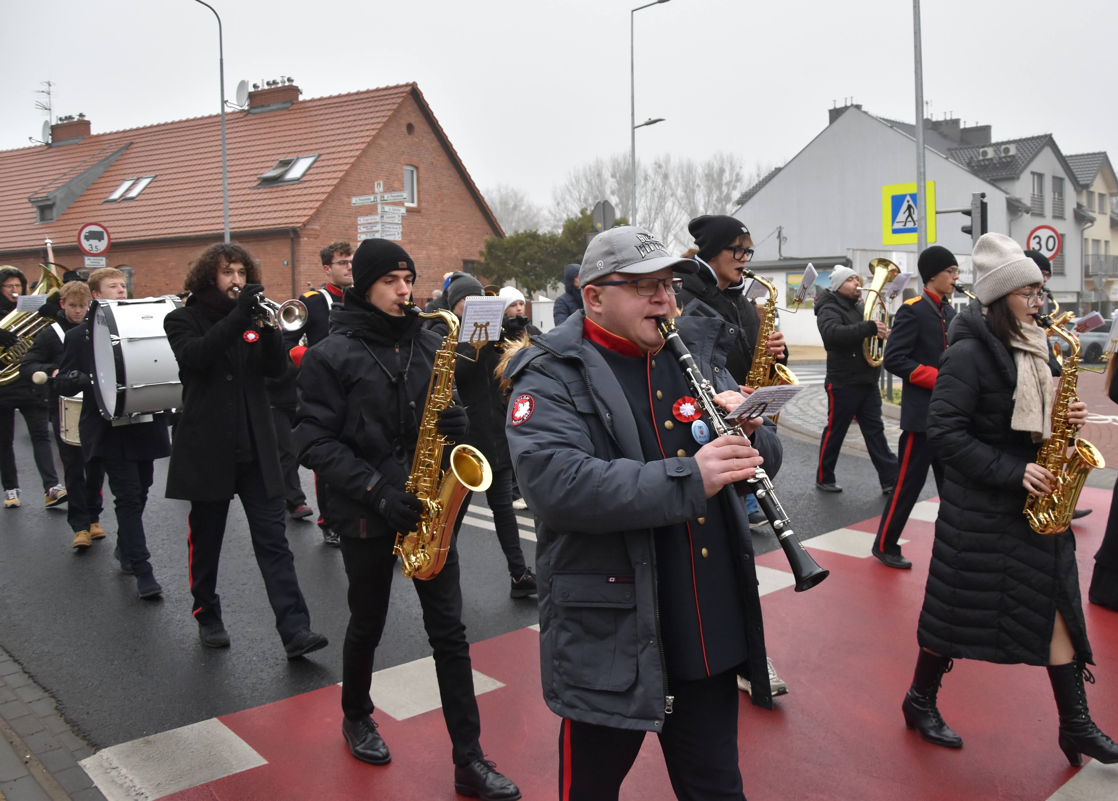 Młodzieżowa Orkiestra Dęta Gminy Tarnowo Podgórne, fot. Kazimierz Szulc